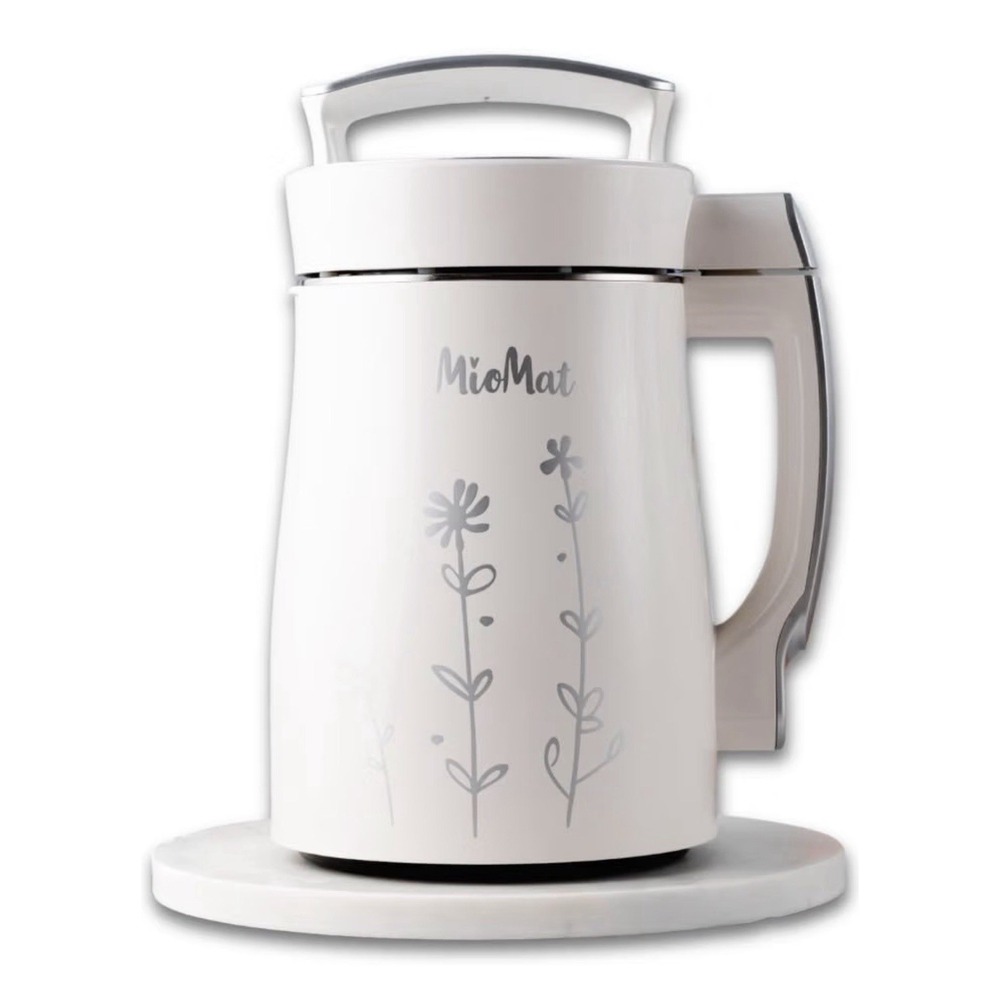 MioMat Plant Based Milk Maker Electric Appliance White Recipe Book 40 oz
